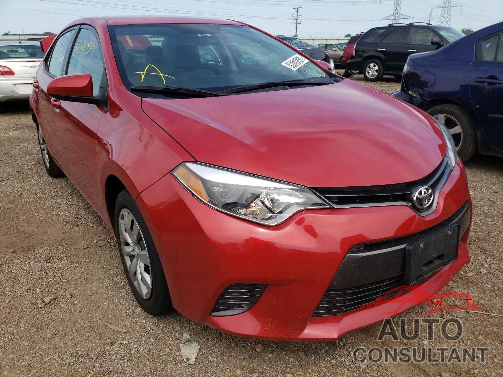 TOYOTA COROLLA 2016 - 2T1BURHE2GC620981