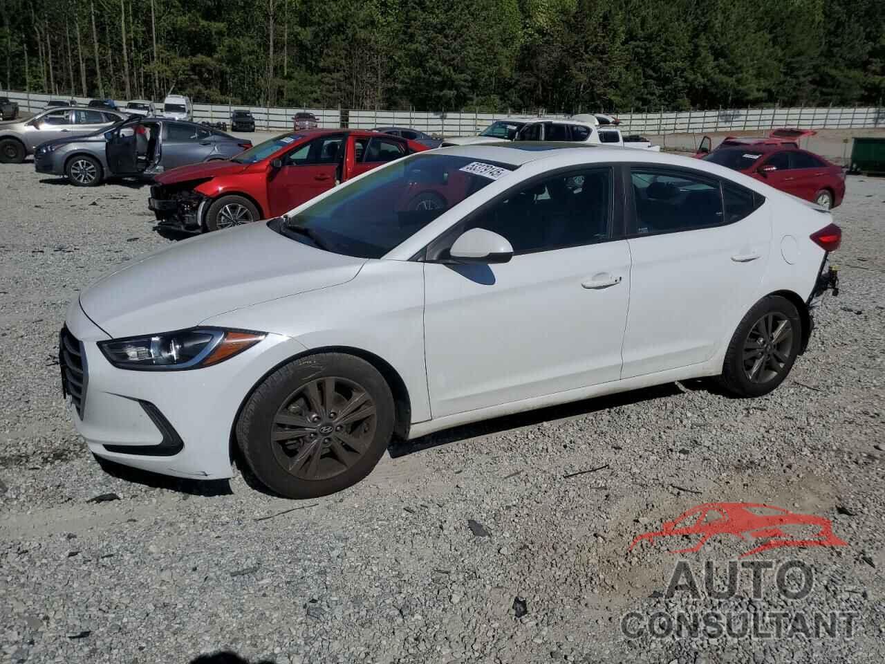 HYUNDAI ELANTRA 2018 - 5NPD84LF6JH370830