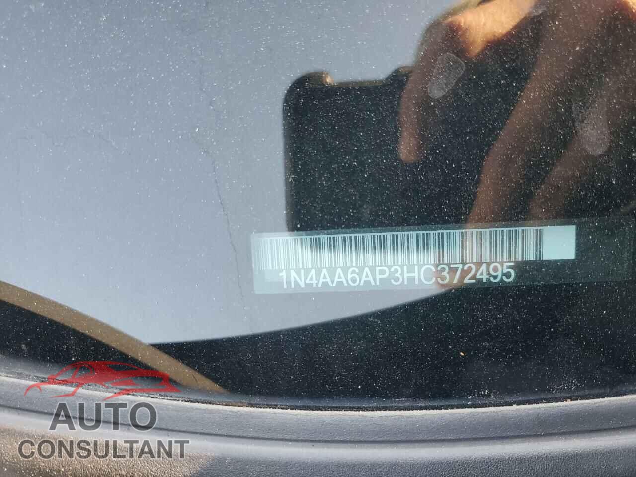 NISSAN MAXIMA 2017 - 1N4AA6AP3HC372495
