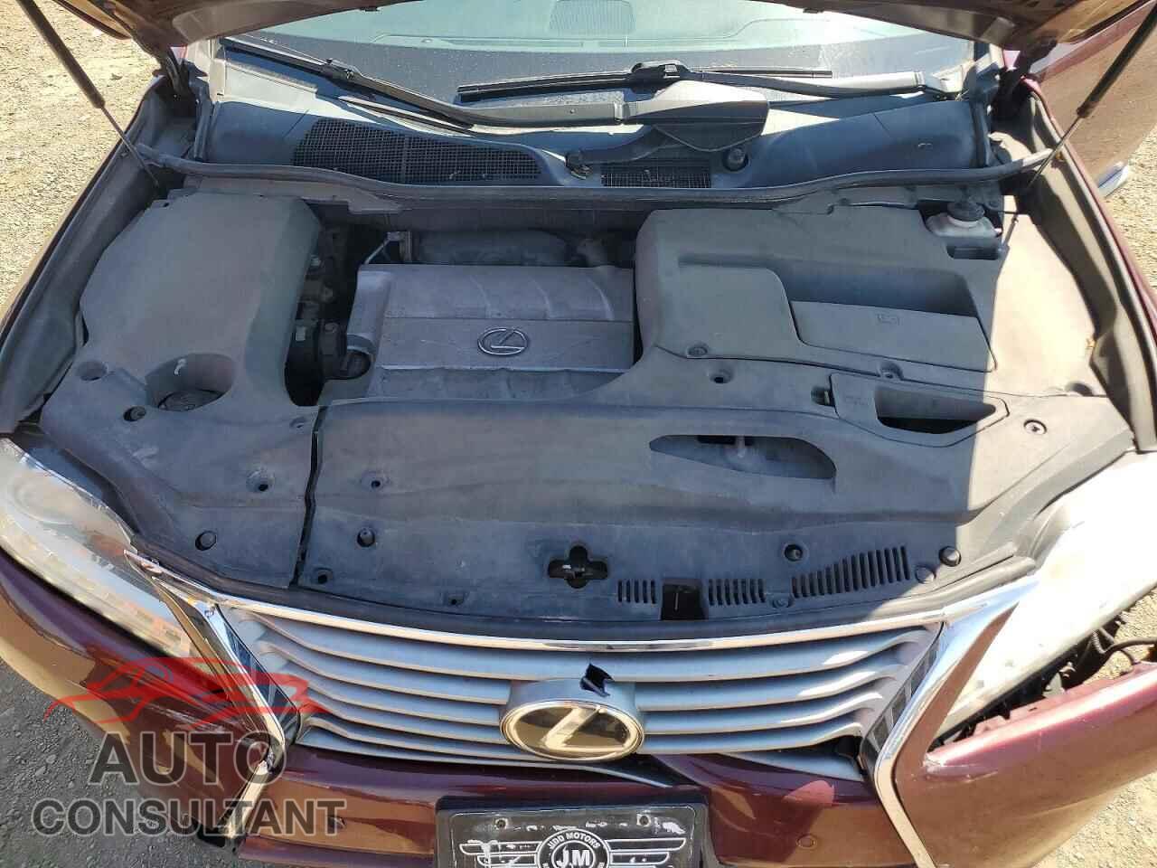LEXUS RX350 2013 - 2T2BK1BA2DC218155
