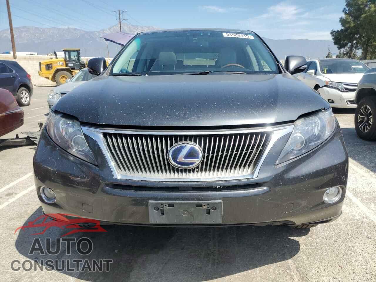 LEXUS RX450 2010 - JTJZB1BA1A2000962