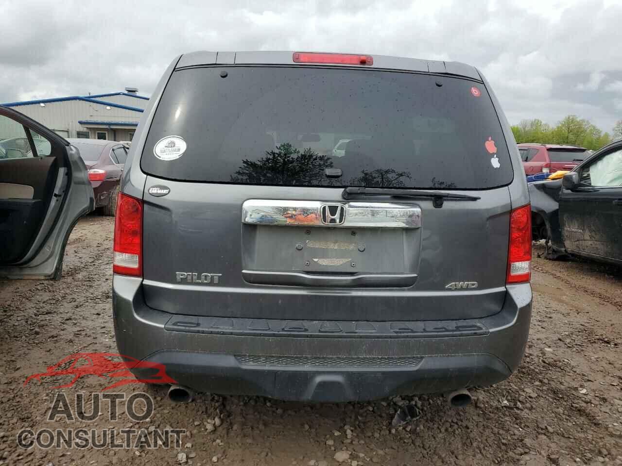 HONDA PILOT 2012 - 5FNYF4H72CB073869
