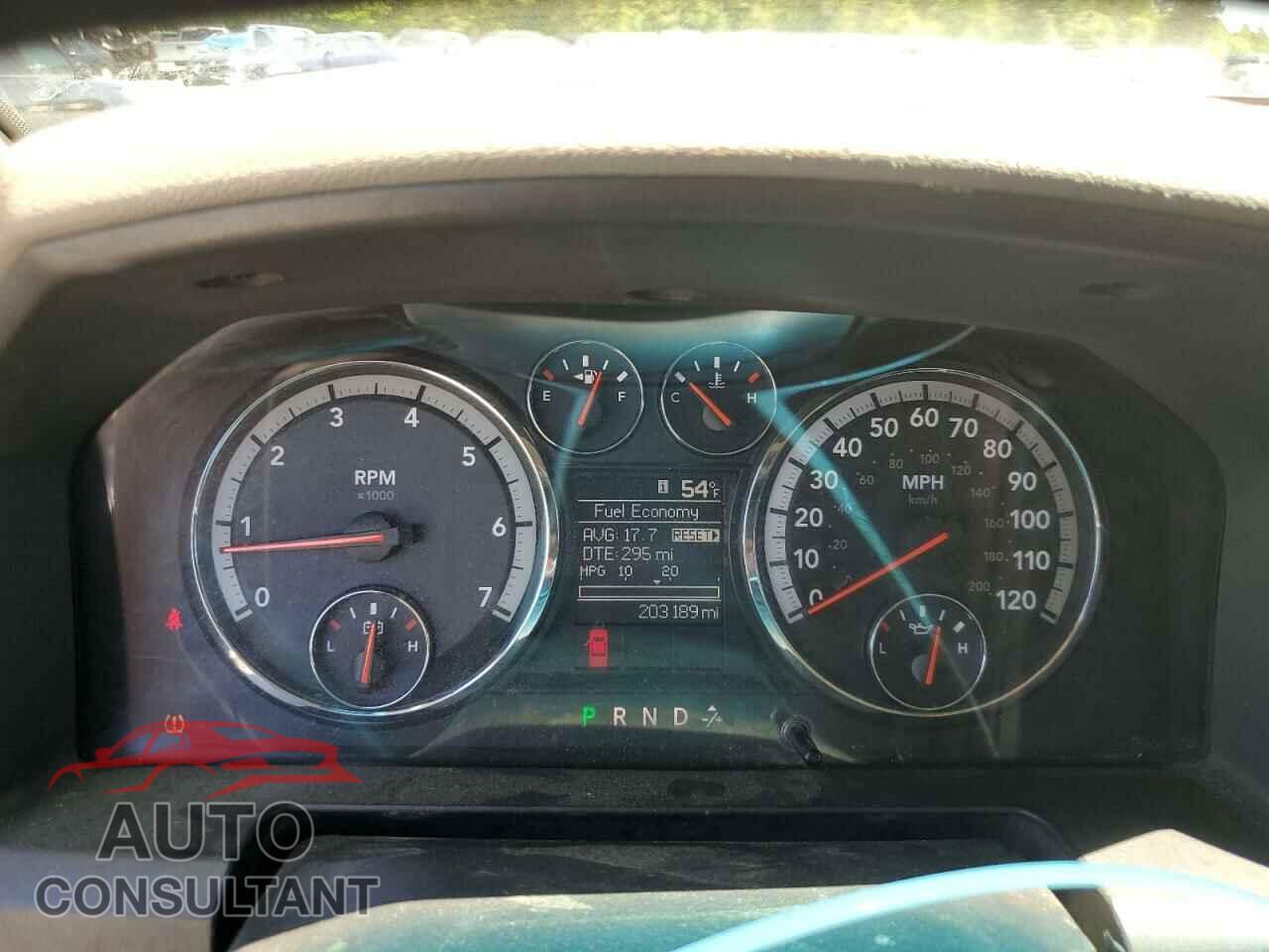 DODGE RAM 1500 2012 - 1C6RD7KT3CS251431