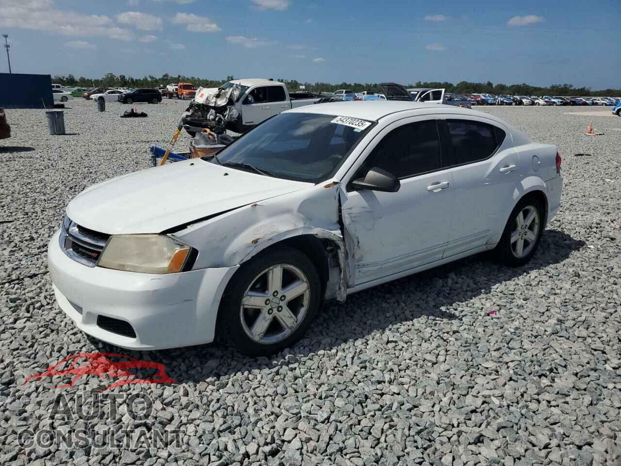 DODGE AVENGER 2013 - 1C3CDZAB8DN643117