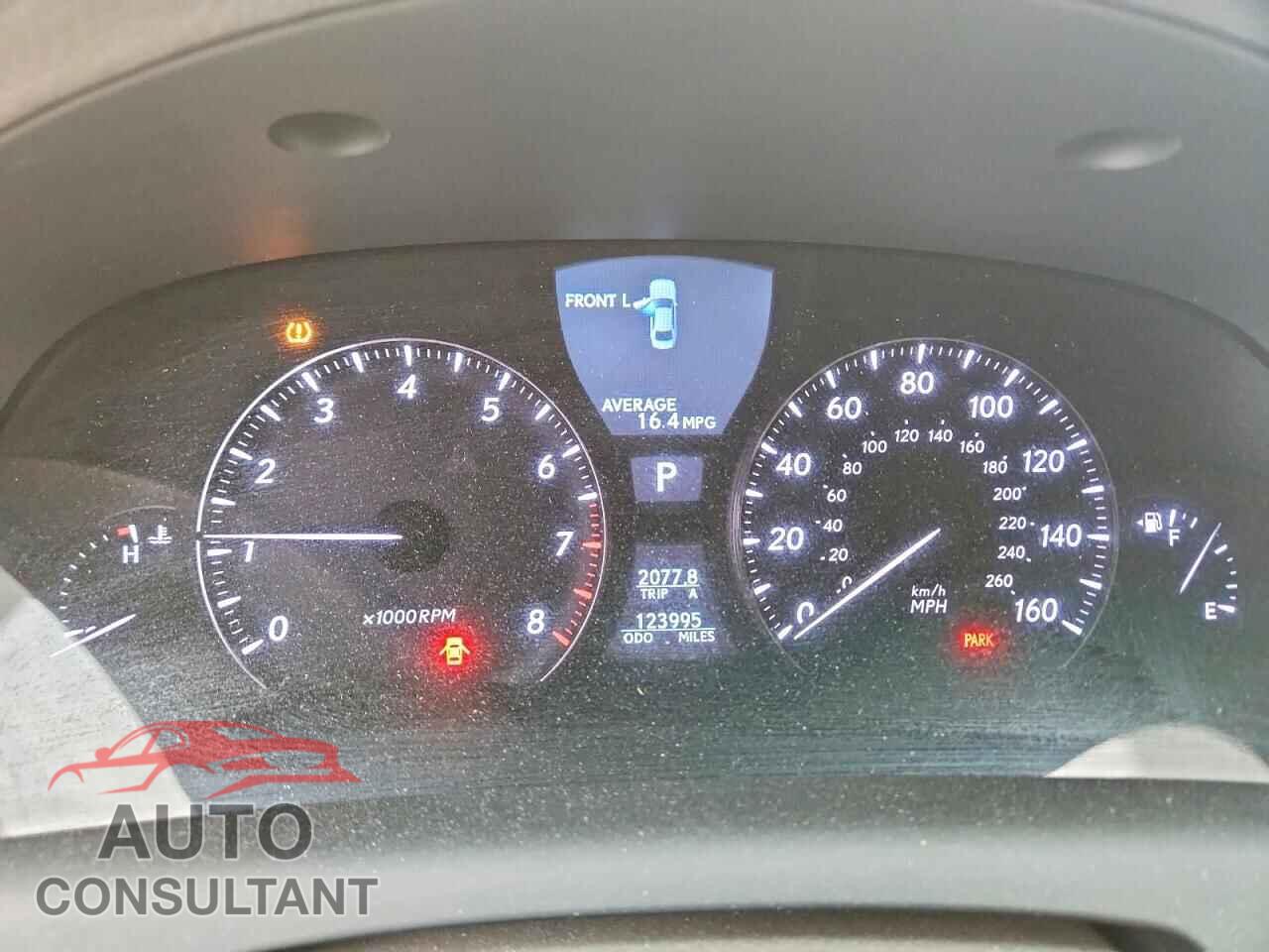 LEXUS LS460 2012 - JTHCL5EF2C5015281