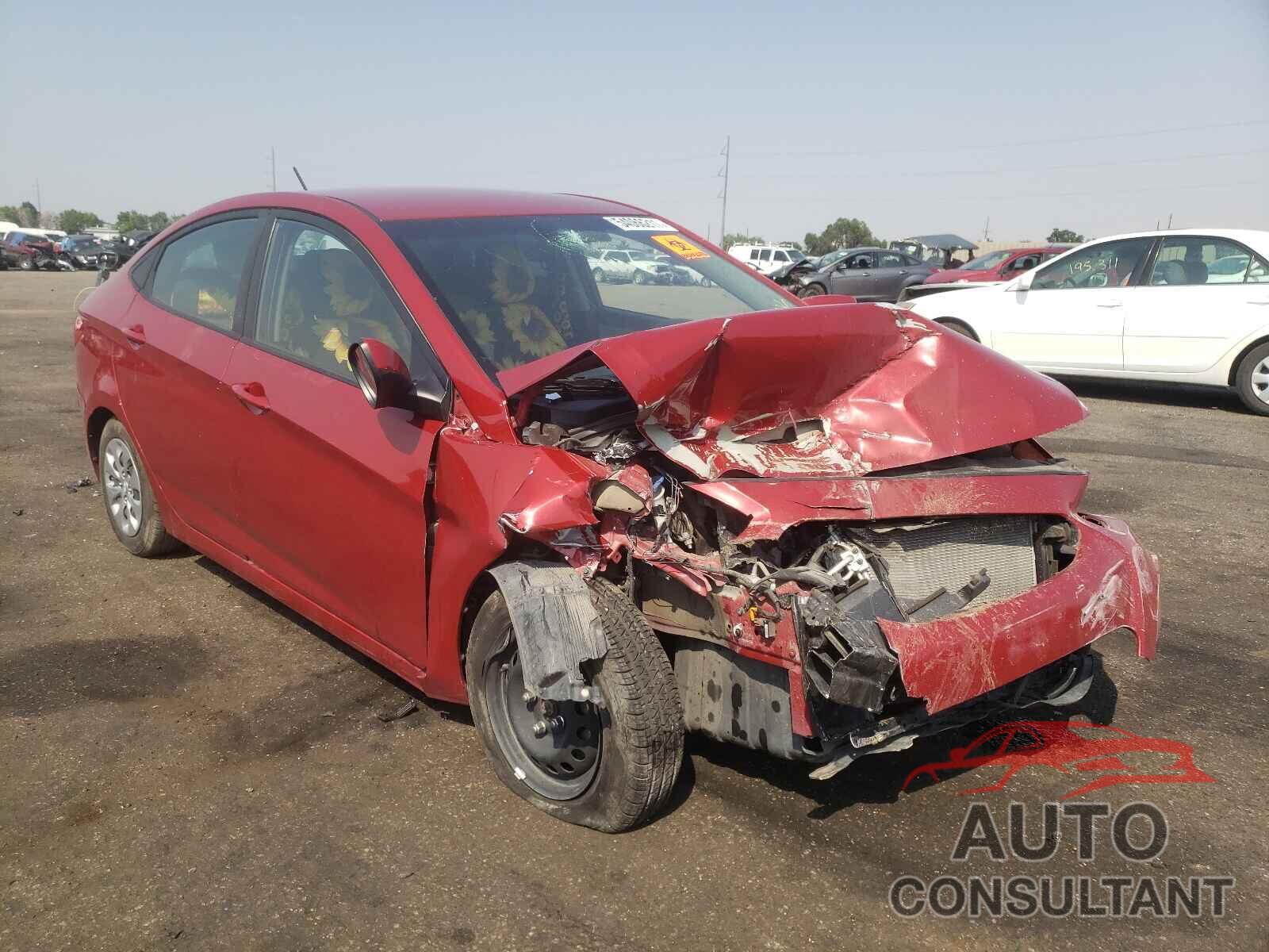 HYUNDAI ACCENT 2017 - KMHCT4AEXHU373133
