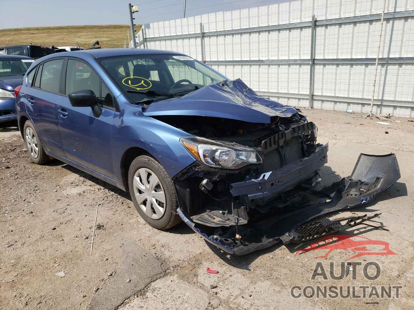 SUBARU IMPREZA 2016 - JF1GPAA62GH246181