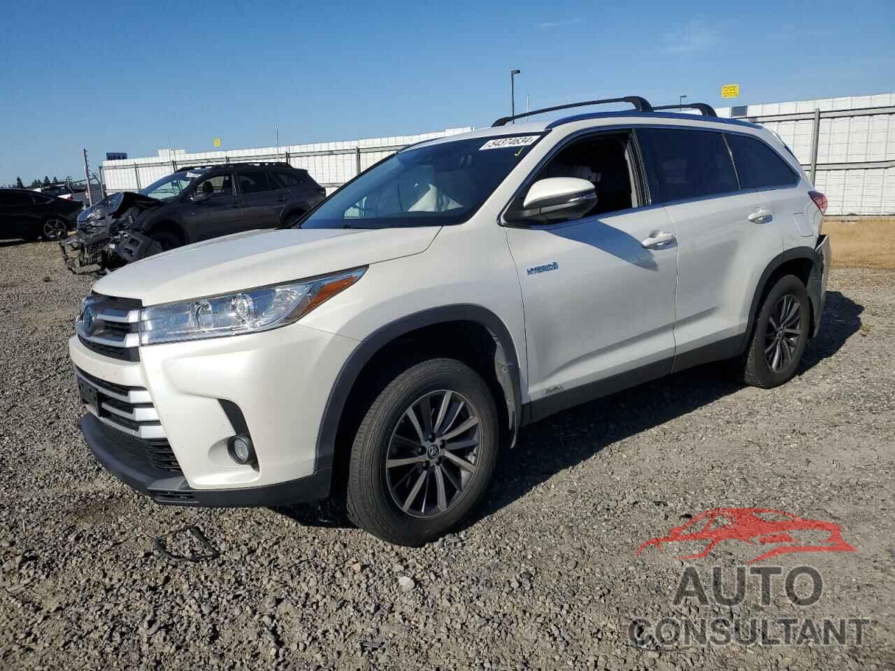 TOYOTA HIGHLANDER 2019 - 5TDJGRFH7KS056549