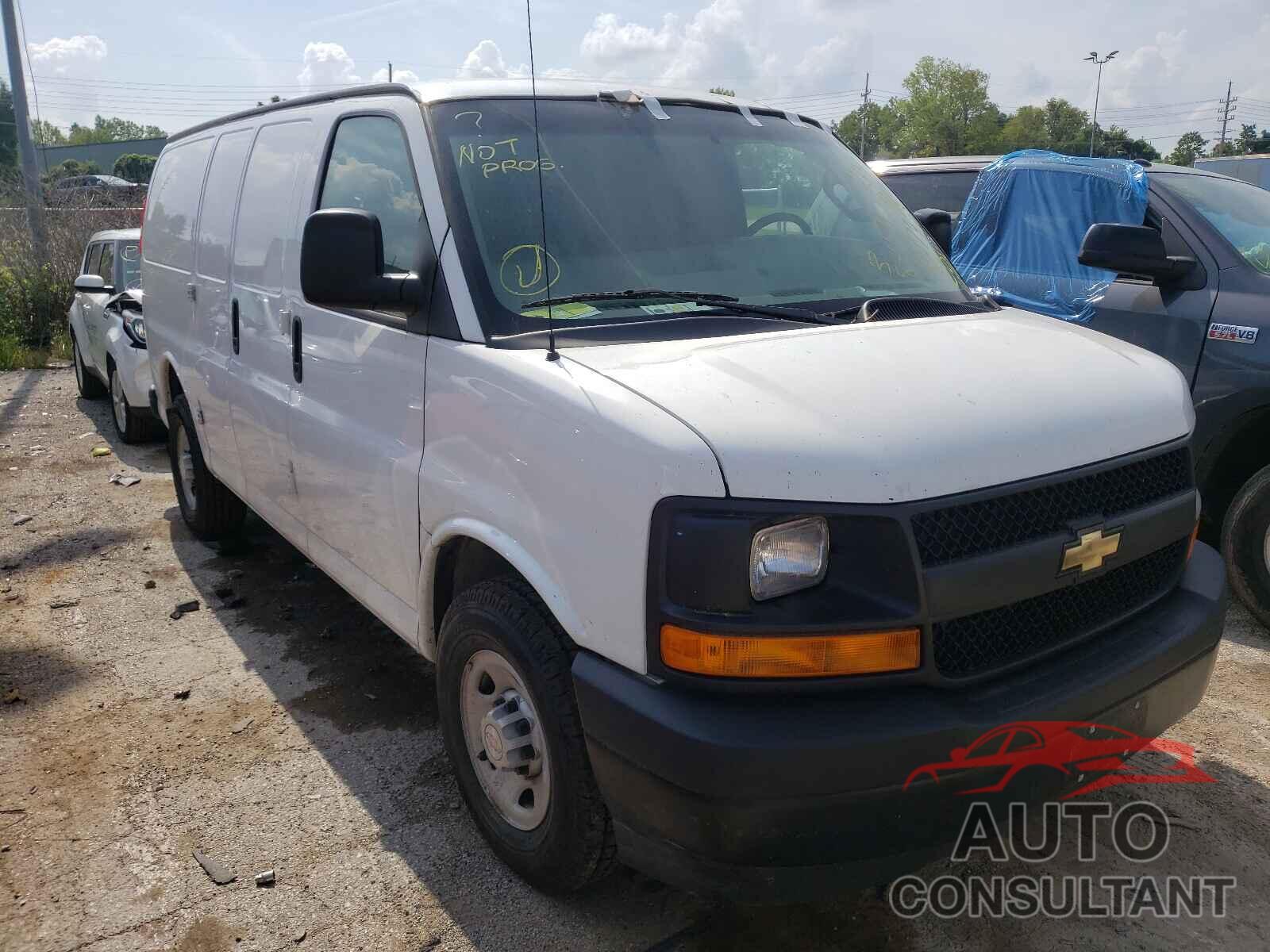 CHEVROLET EXPRESS 2017 - 1GCWGAFF6H1121211