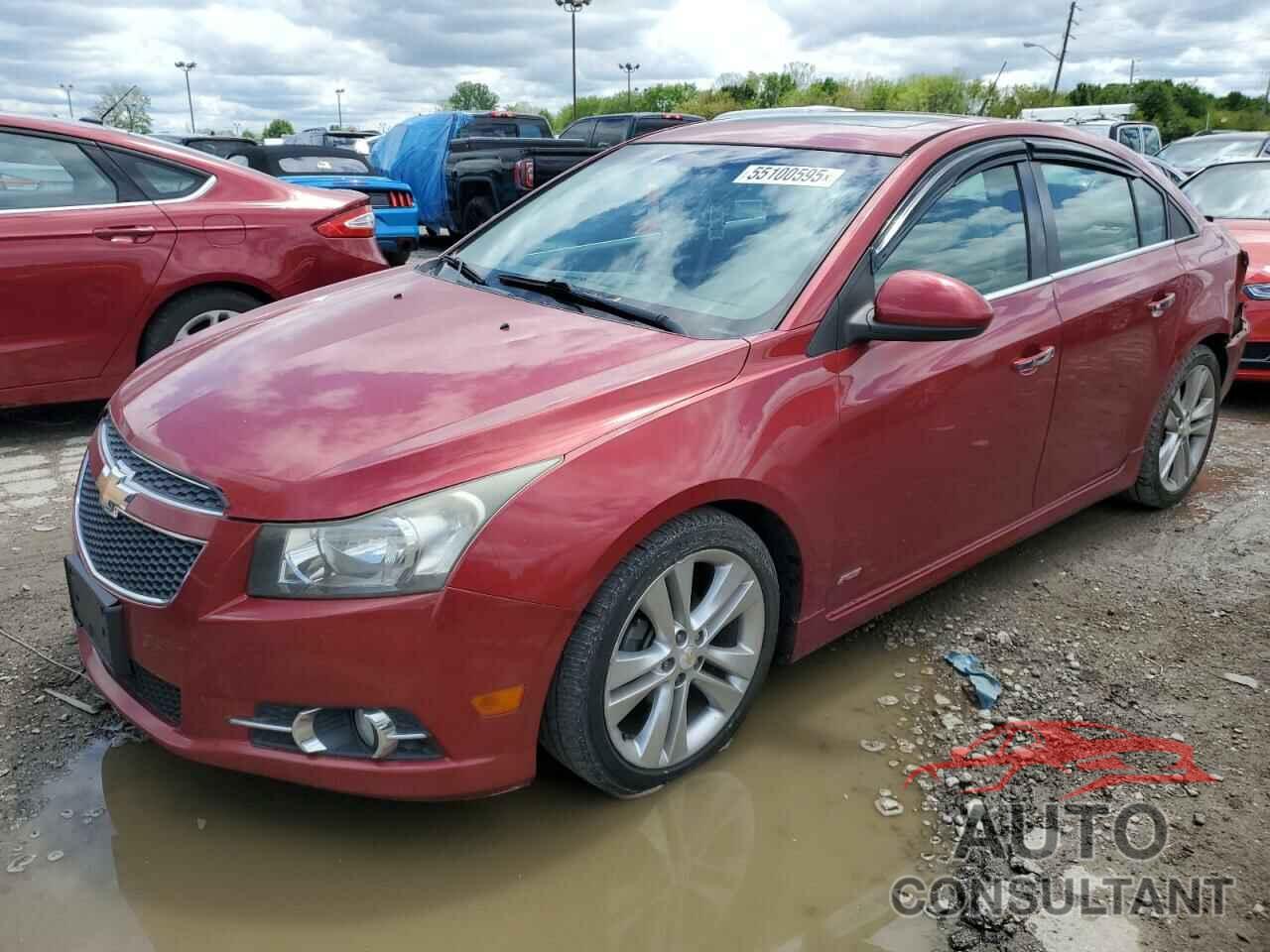 CHEVROLET CRUZE 2011 - 1G1PH5S9XB7197942