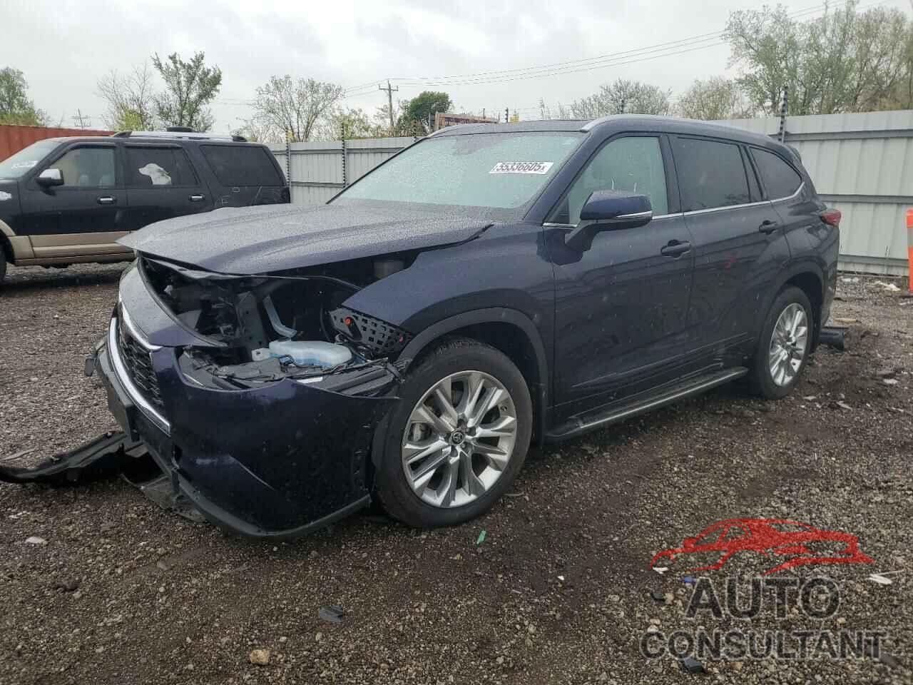 TOYOTA HIGHLANDER 2022 - 5TDDZRBH3NS222048