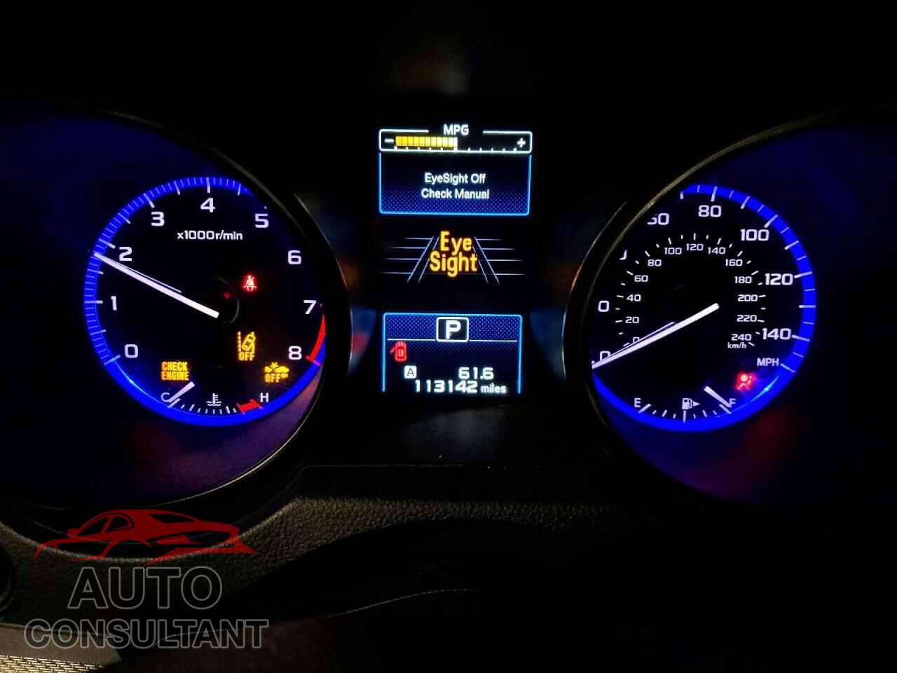 SUBARU OUTBACK 2019 - 4S4BSAFC8K3358454