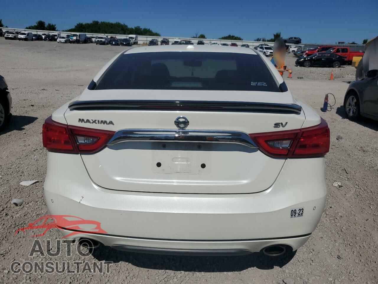 NISSAN MAXIMA 2017 - 1N4AA6AP7HC408480