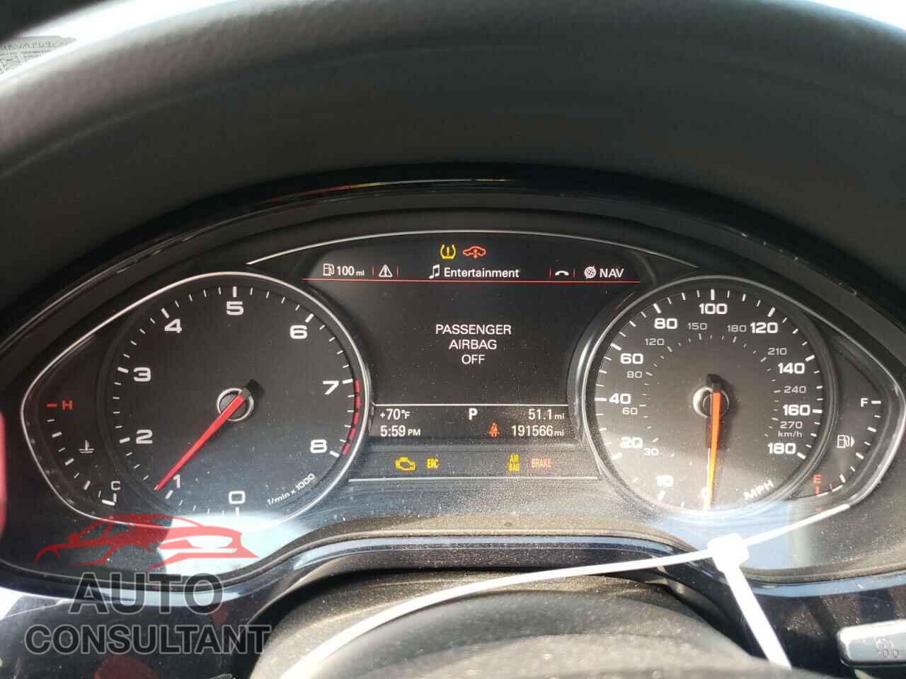 AUDI A8 2012 - WAURVAFD9CN012709