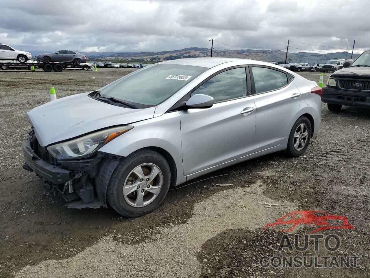 HYUNDAI ELANTRA 2014 - 5NPDH4AEXEH499895