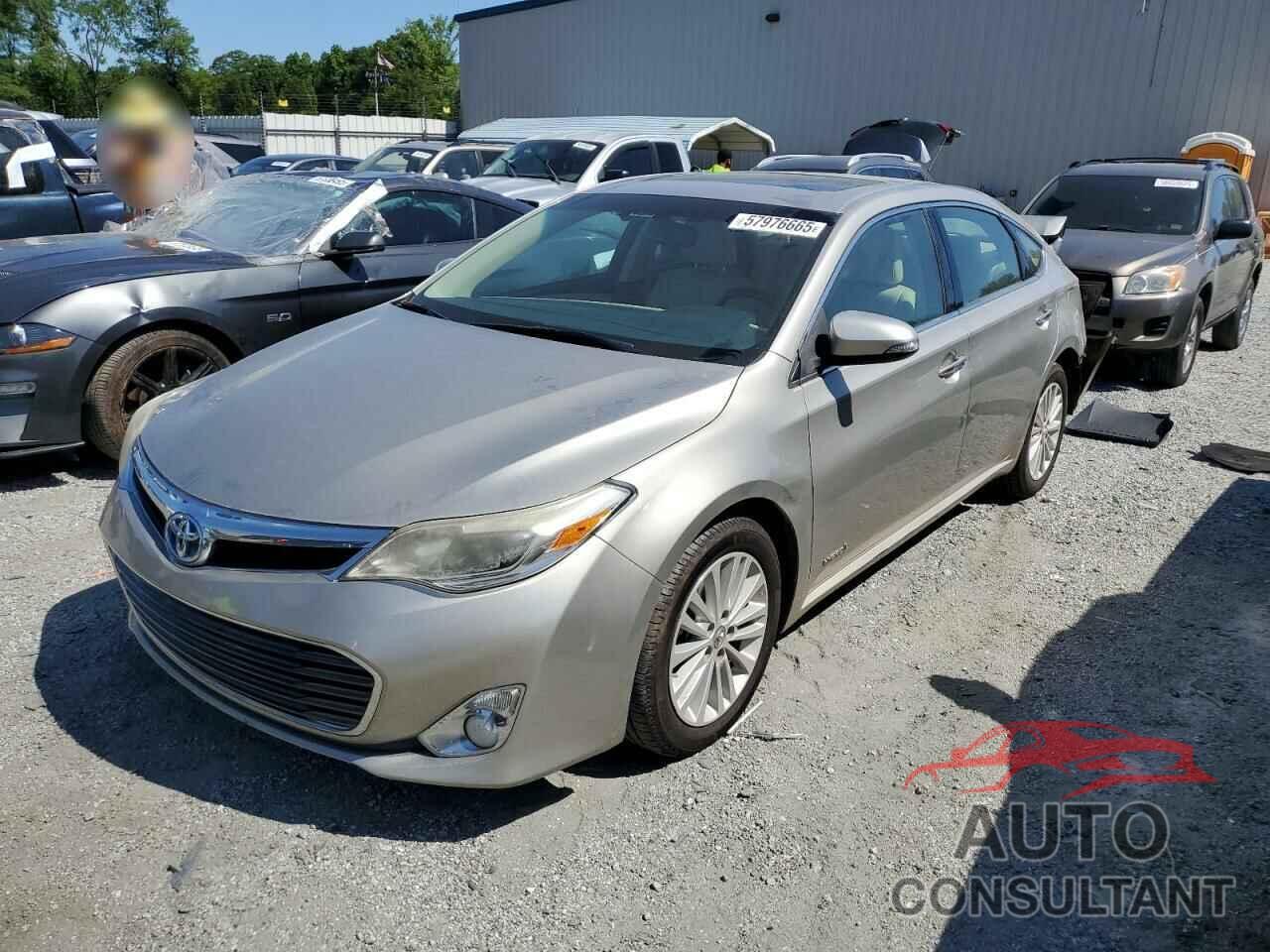 TOYOTA AVALON 2013 - 4T1BD1EB4DU014264