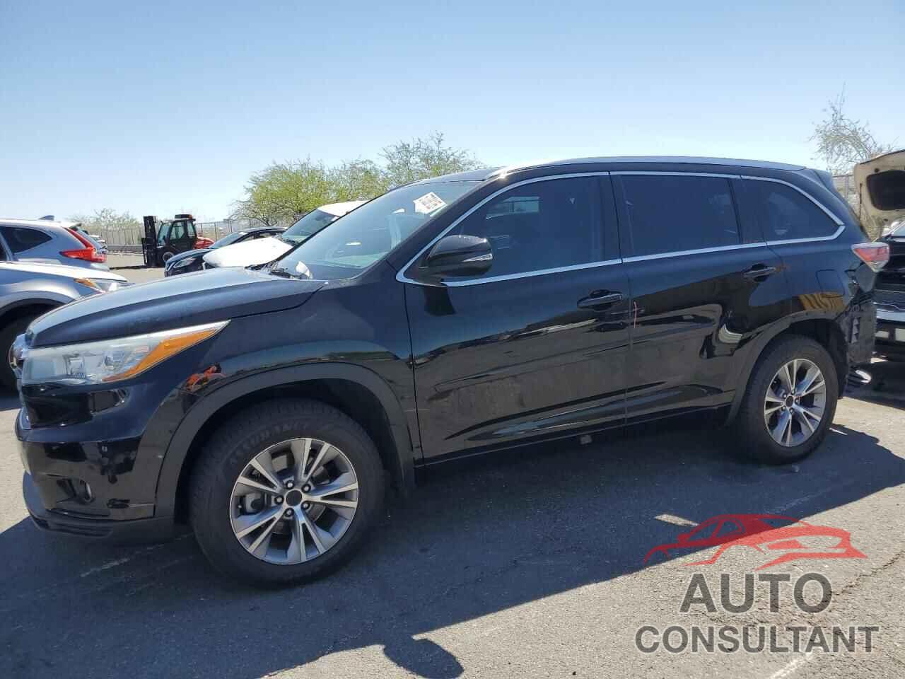 TOYOTA HIGHLANDER 2015 - 5TDJKRFH6FS073721
