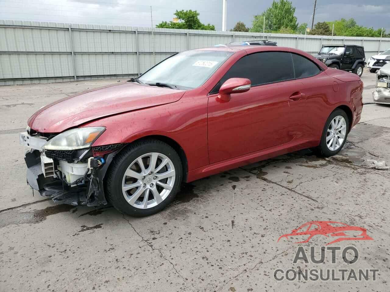 LEXUS IS 2011 - JTHFE2C25B2505784