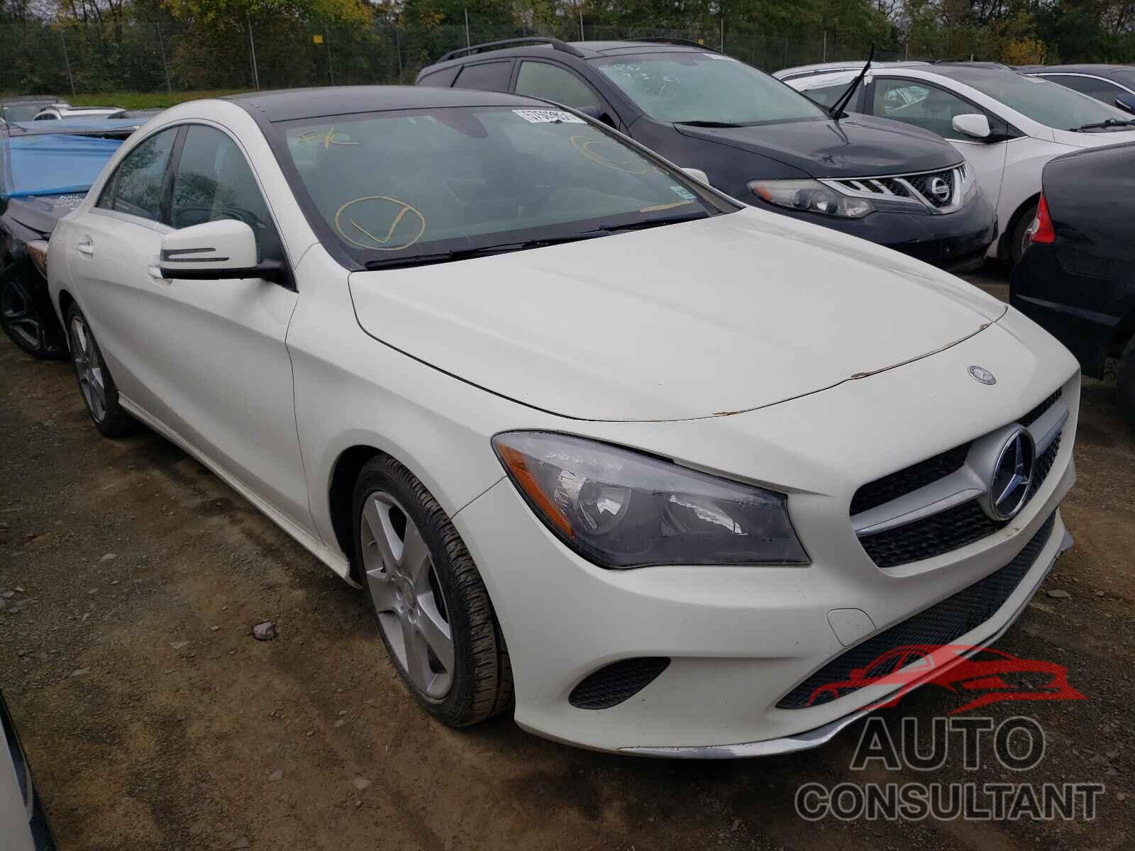 MERCEDES-BENZ CLA-CLASS 2017 - WDDSJ4GB1HN451625