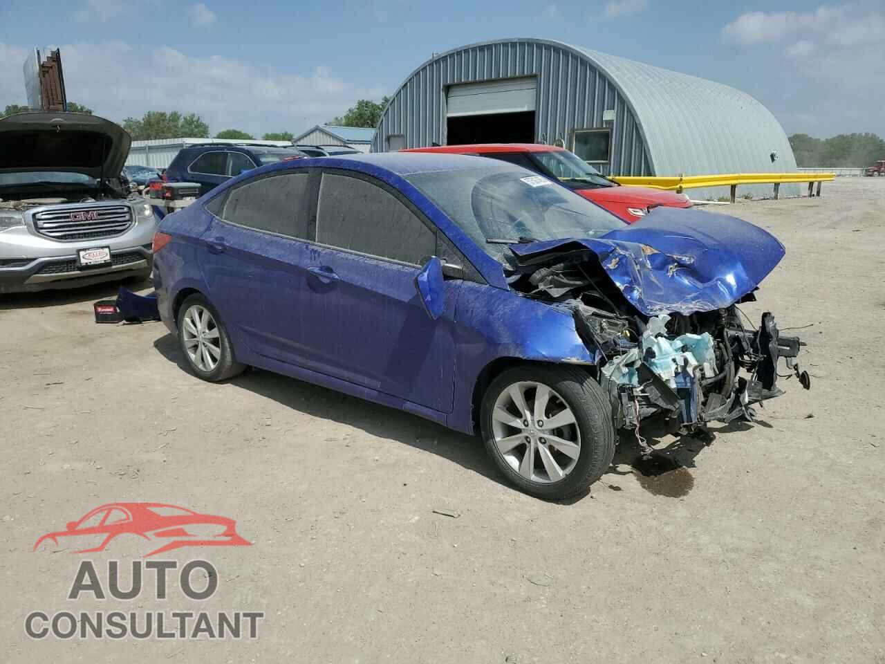 HYUNDAI ACCENT 2013 - KMHCU4AE2DU320367