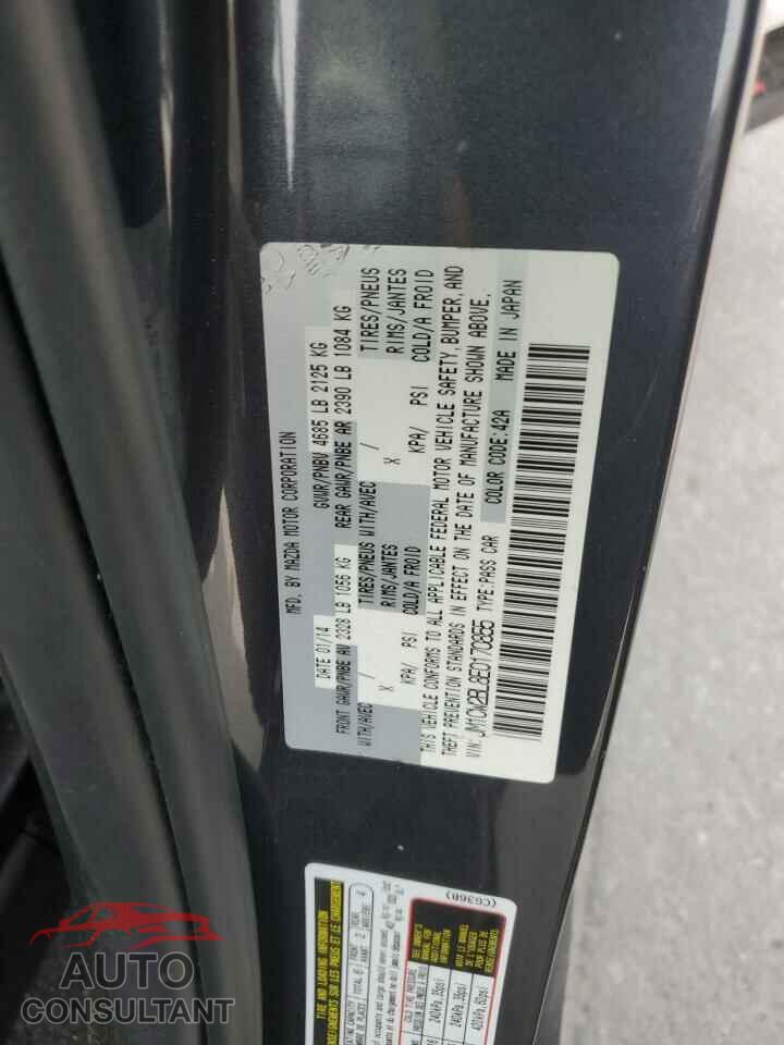 MAZDA 5 2014 - JM1CW2BL8E0170855