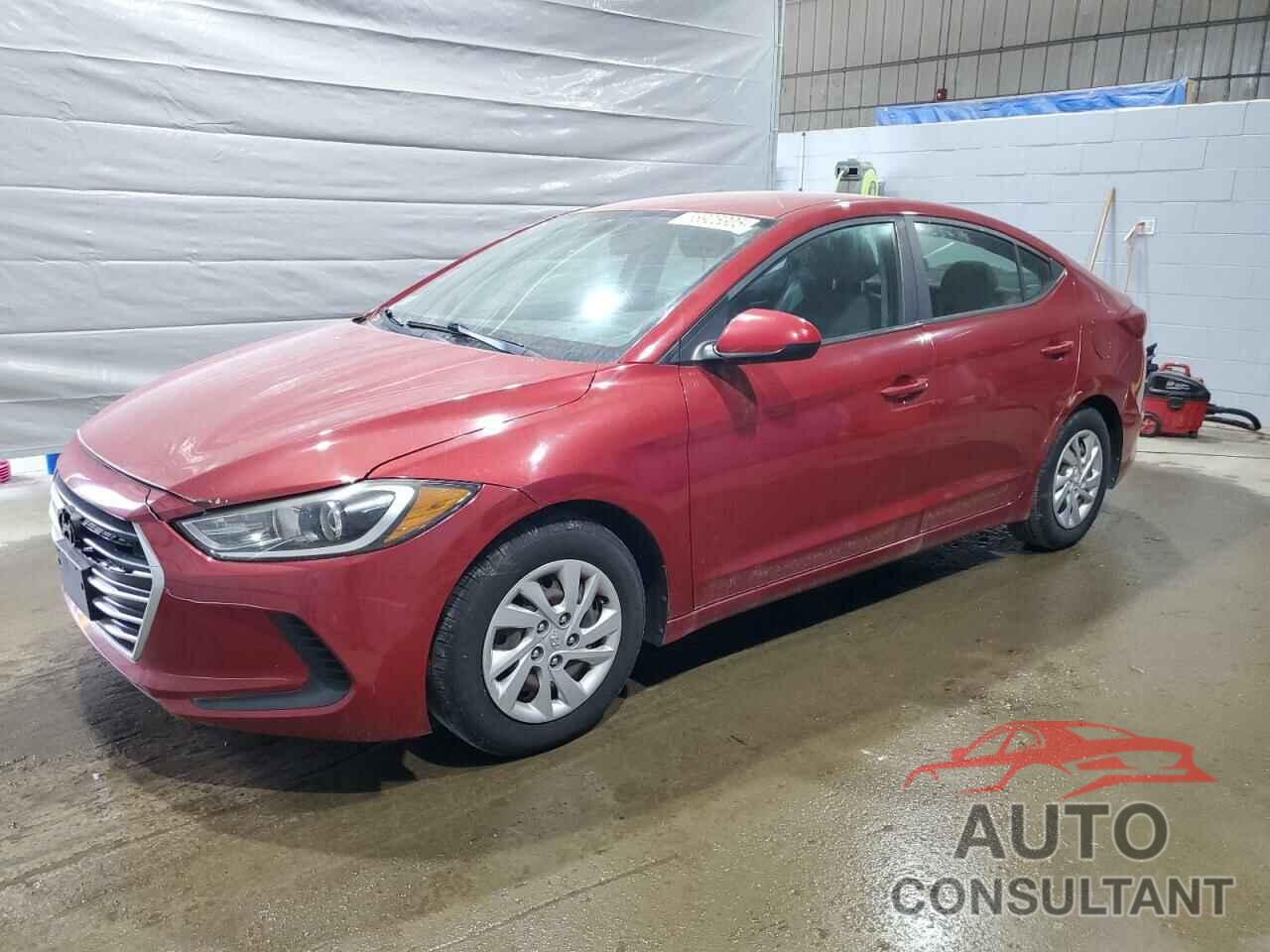 HYUNDAI ELANTRA 2017 - KMHD74LF1HU190850