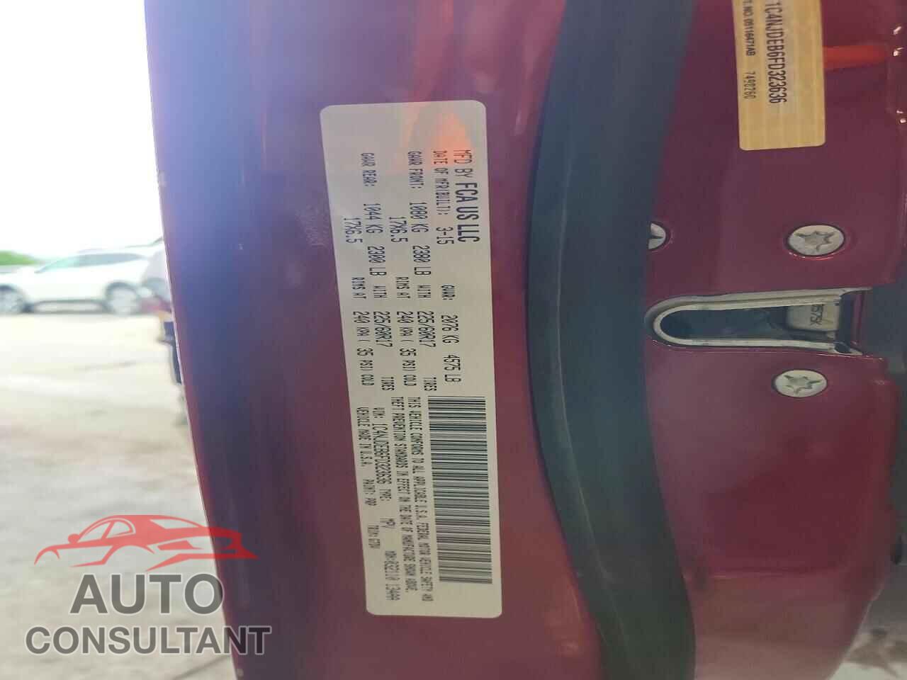 JEEP COMPASS 2015 - 1C4NJDEB6FD323636