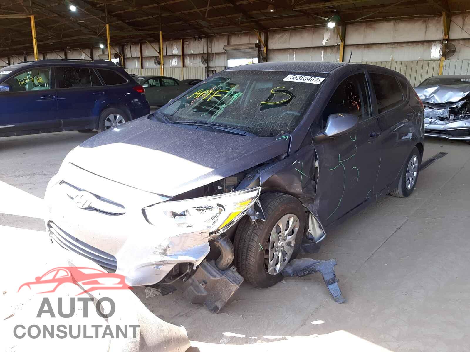 HYUNDAI ACCENT 2017 - KMHCT5AE3HU336320