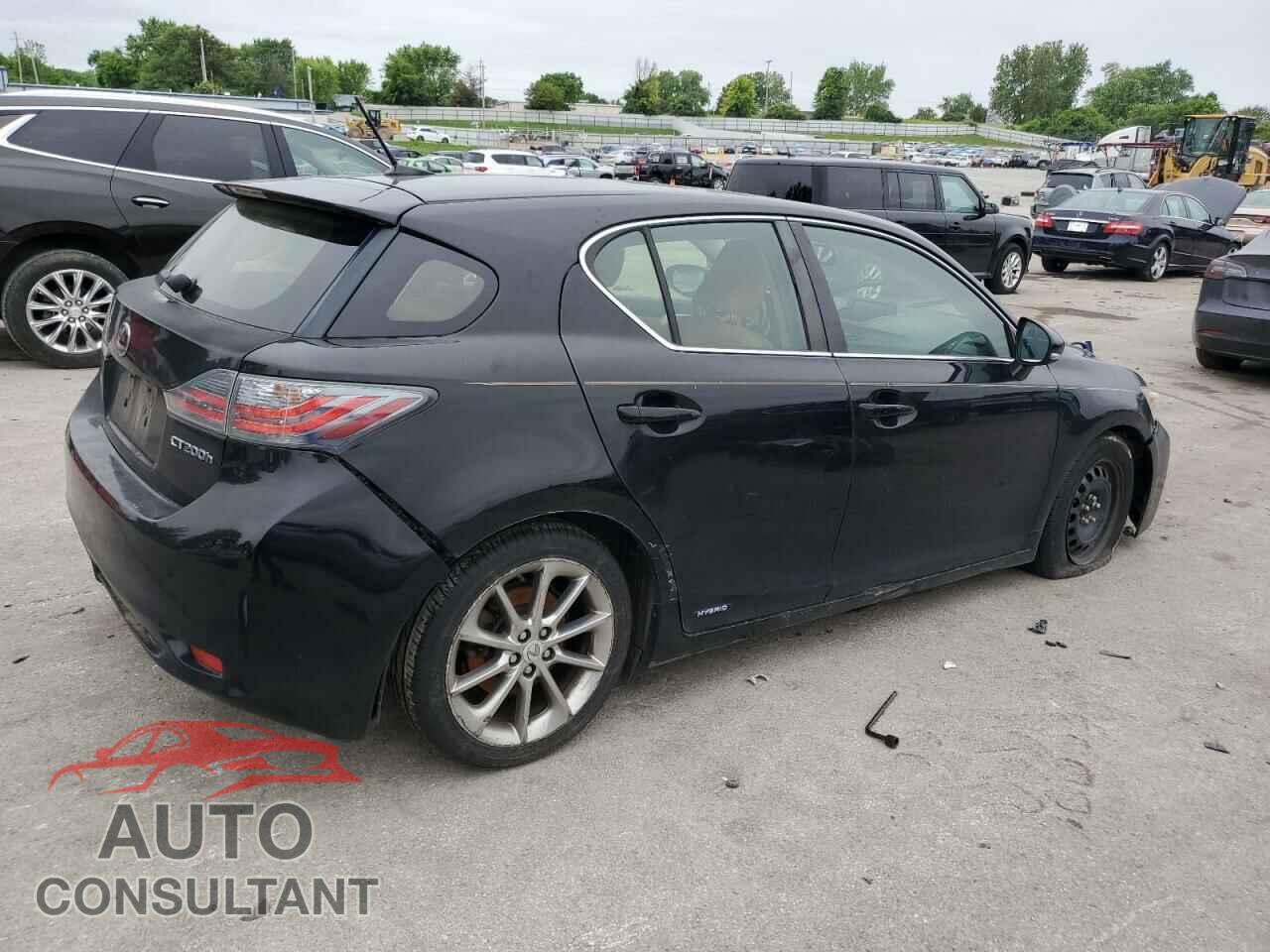 LEXUS CT 200 2012 - JTHKD5BH5C2103693