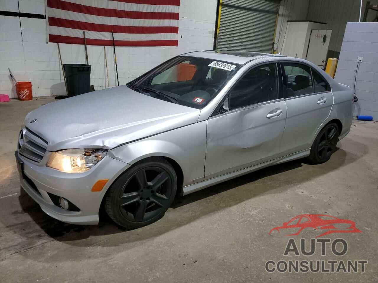 MERCEDES-BENZ C-CLASS 2010 - WDDGF8BB9AF476925
