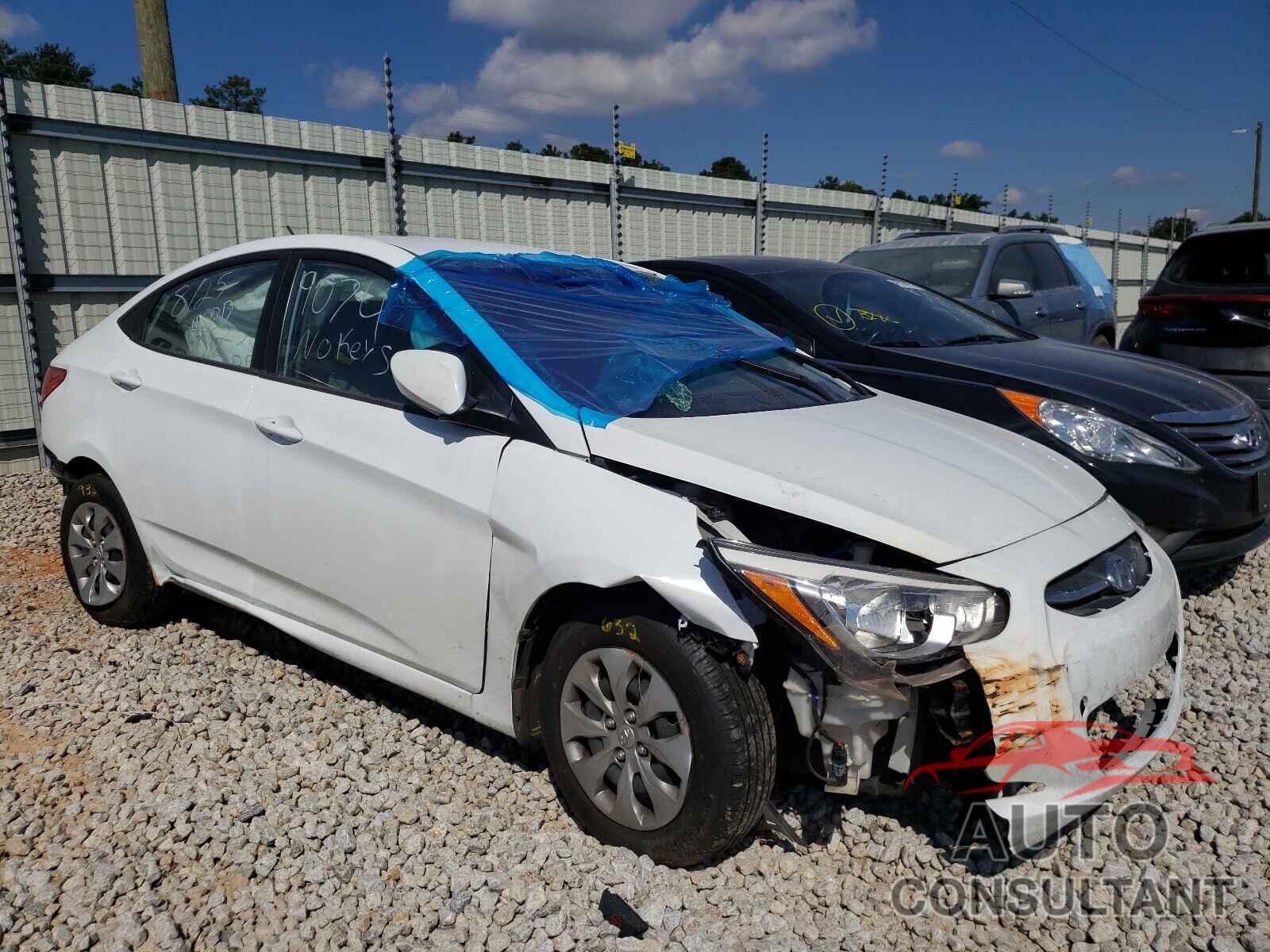 HYUNDAI ACCENT 2017 - KMHCT4AE5HU289074