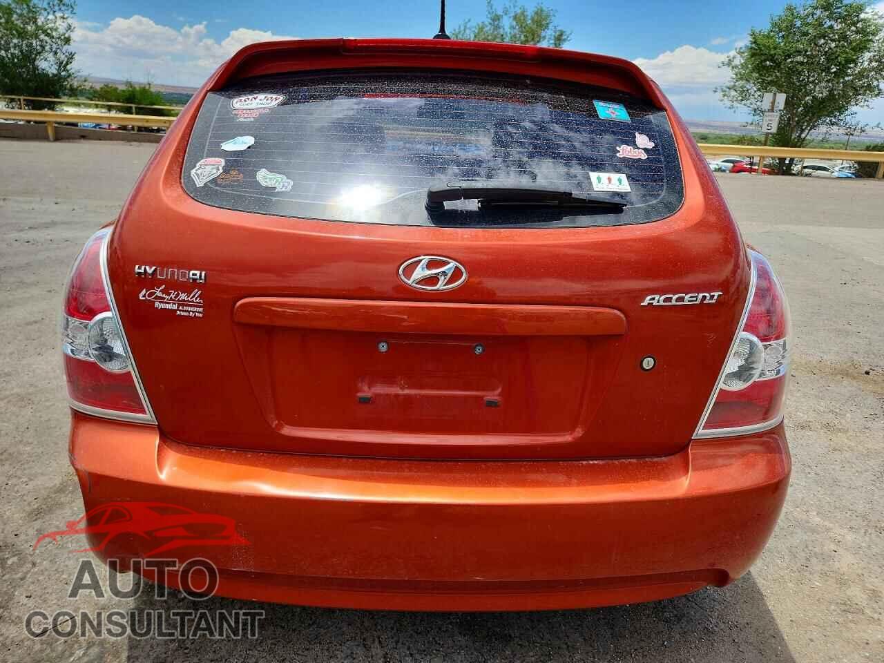HYUNDAI ACCENT 2011 - KMHCM3AC0BU192572