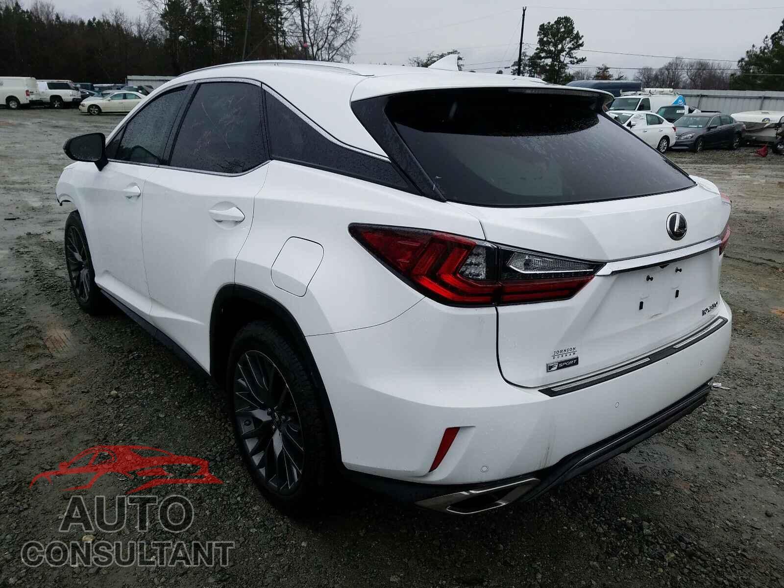 LEXUS RX 350 BAS 2017 - 2T2BZMCA4HC079941