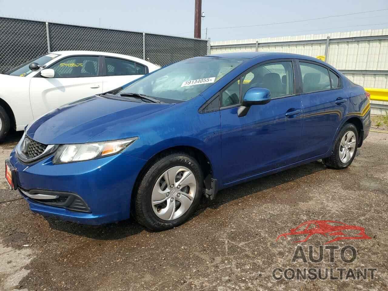 HONDA CIVIC 2013 - 19XFB2F55DE062963