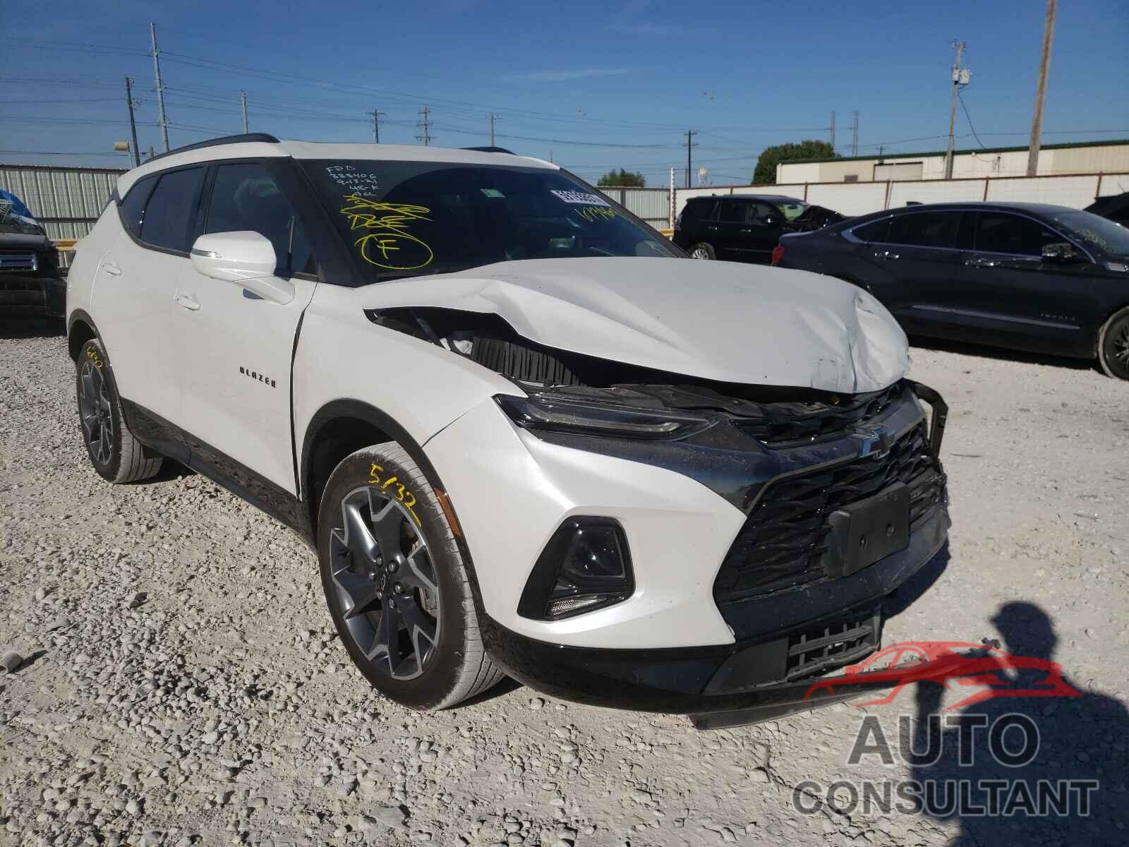 CHEVROLET BLAZER 2020 - 3GNKBERS5LS673469