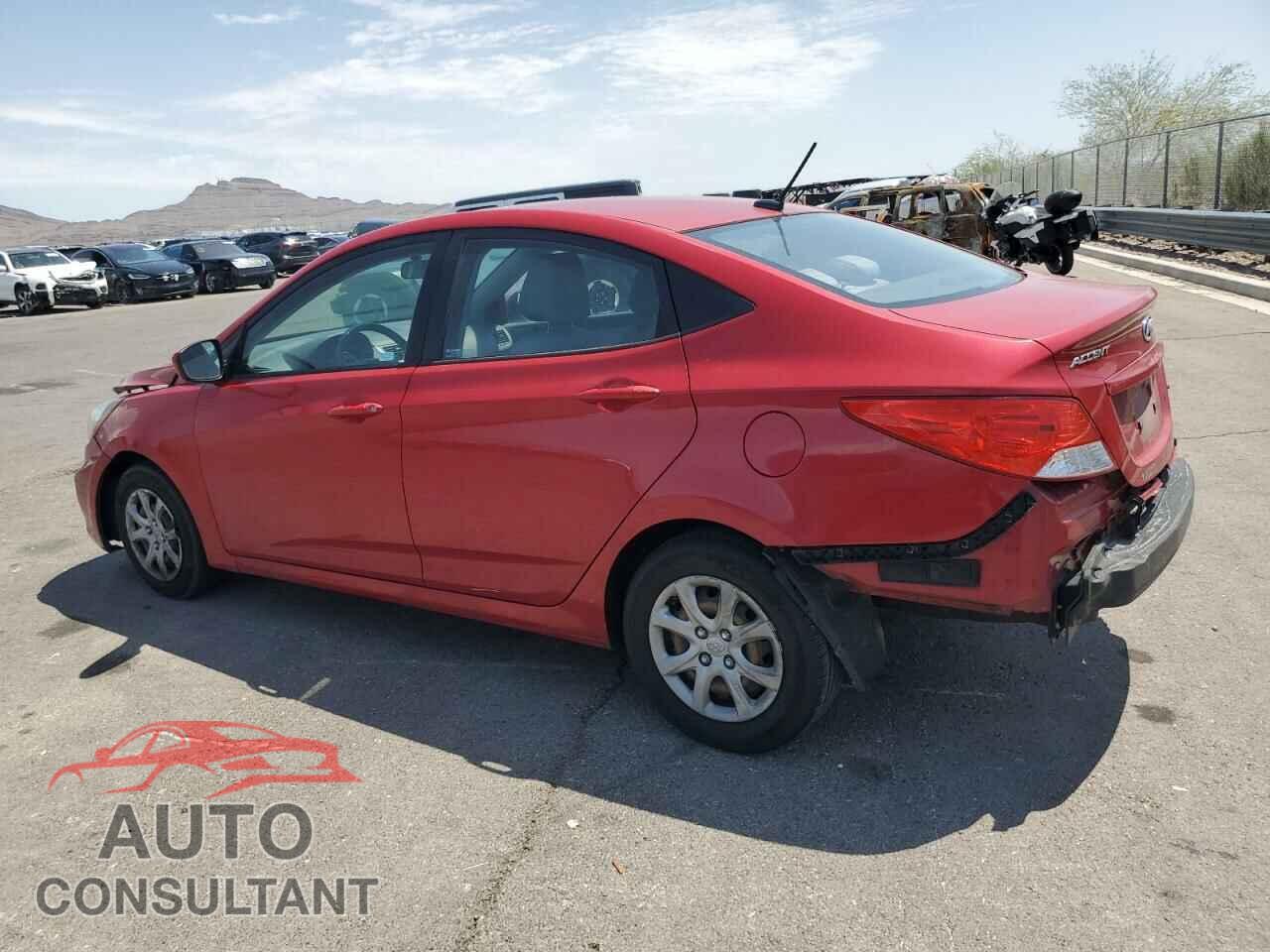 HYUNDAI ACCENT 2012 - KMHCT4AE6CU196184