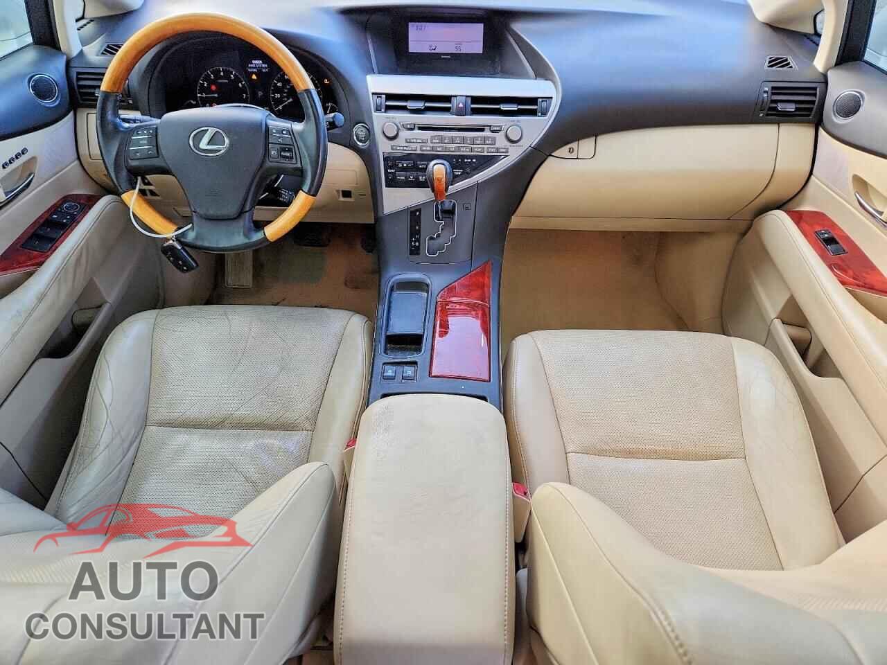 LEXUS RX350 2012 - 2T2BK1BA3CC141052