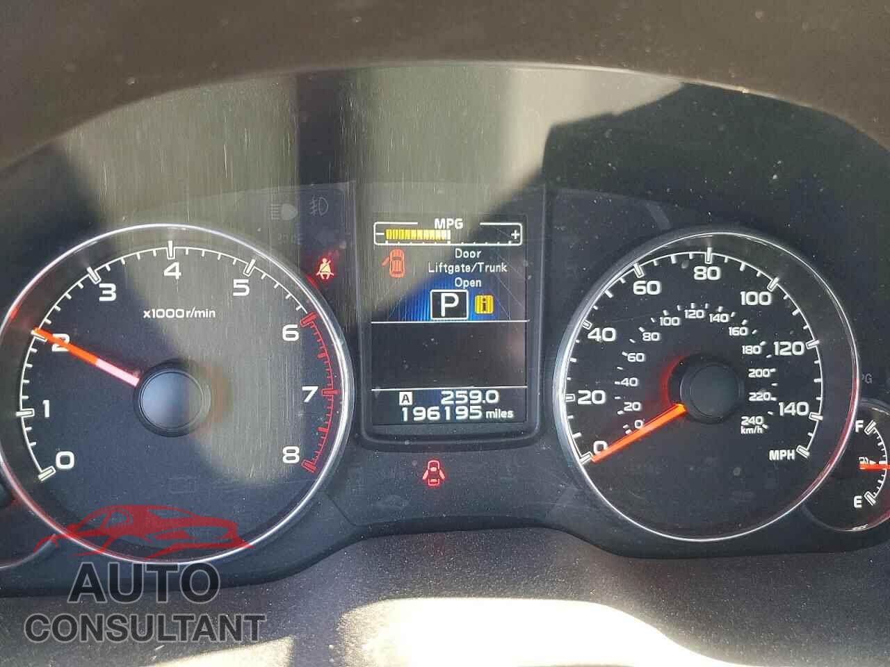 SUBARU OUTBACK 2013 - 4S4BRCLC8D3266677