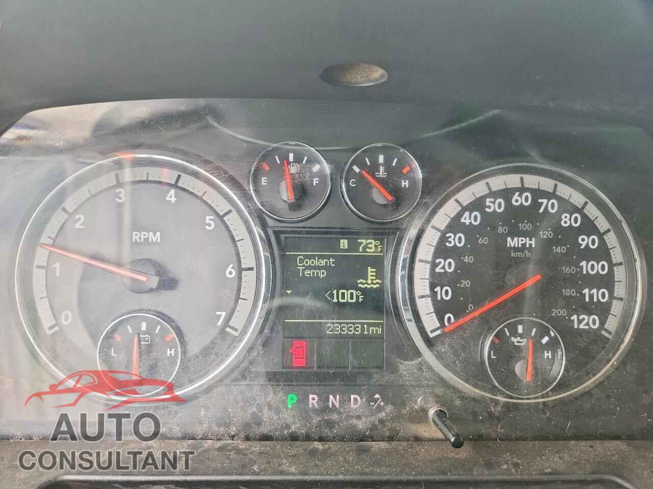 DODGE RAM 2500 2012 - 3C6TD5CT4CG113784