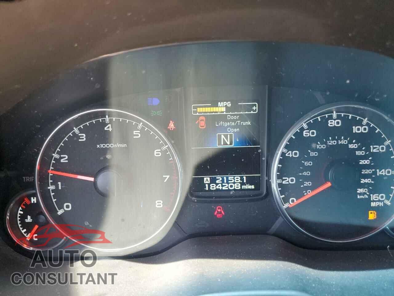 SUBARU OUTBACK 2013 - 4S4BRDKC8D2229528