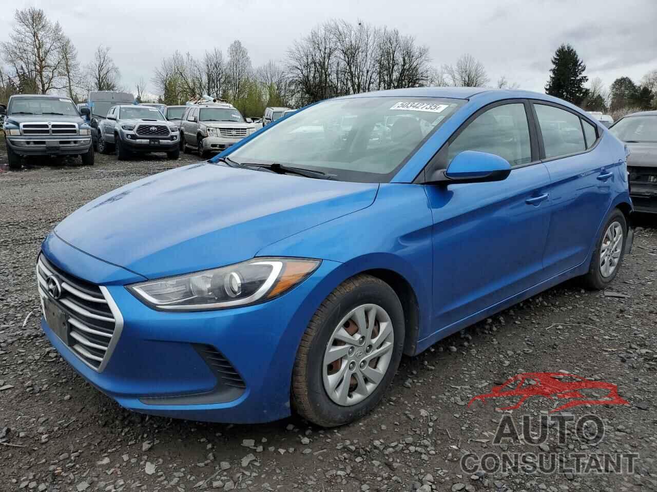 HYUNDAI ELANTRA 2018 - 5NPD74LF4JH285455