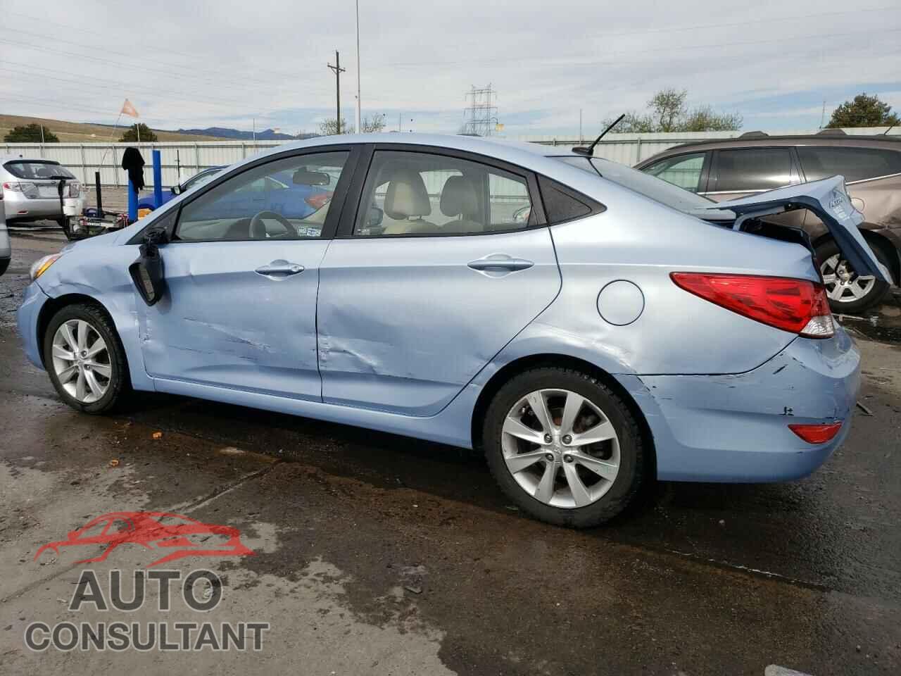 HYUNDAI ACCENT 2012 - KMHCU4AE7CU138100