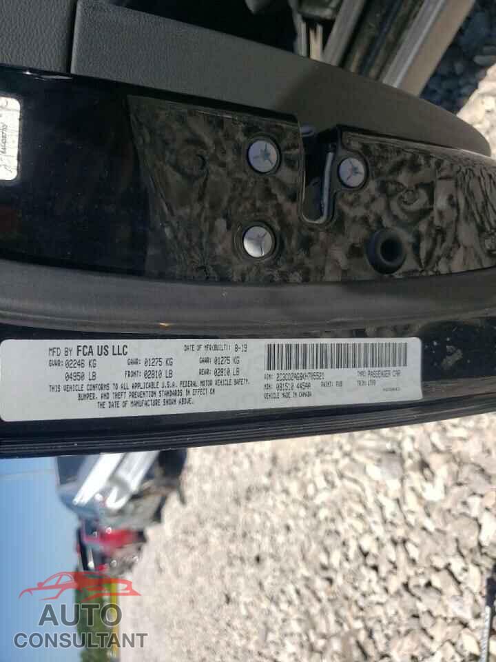 DODGE CHALLENGER 2019 - 2C3CDZAG6KH705521