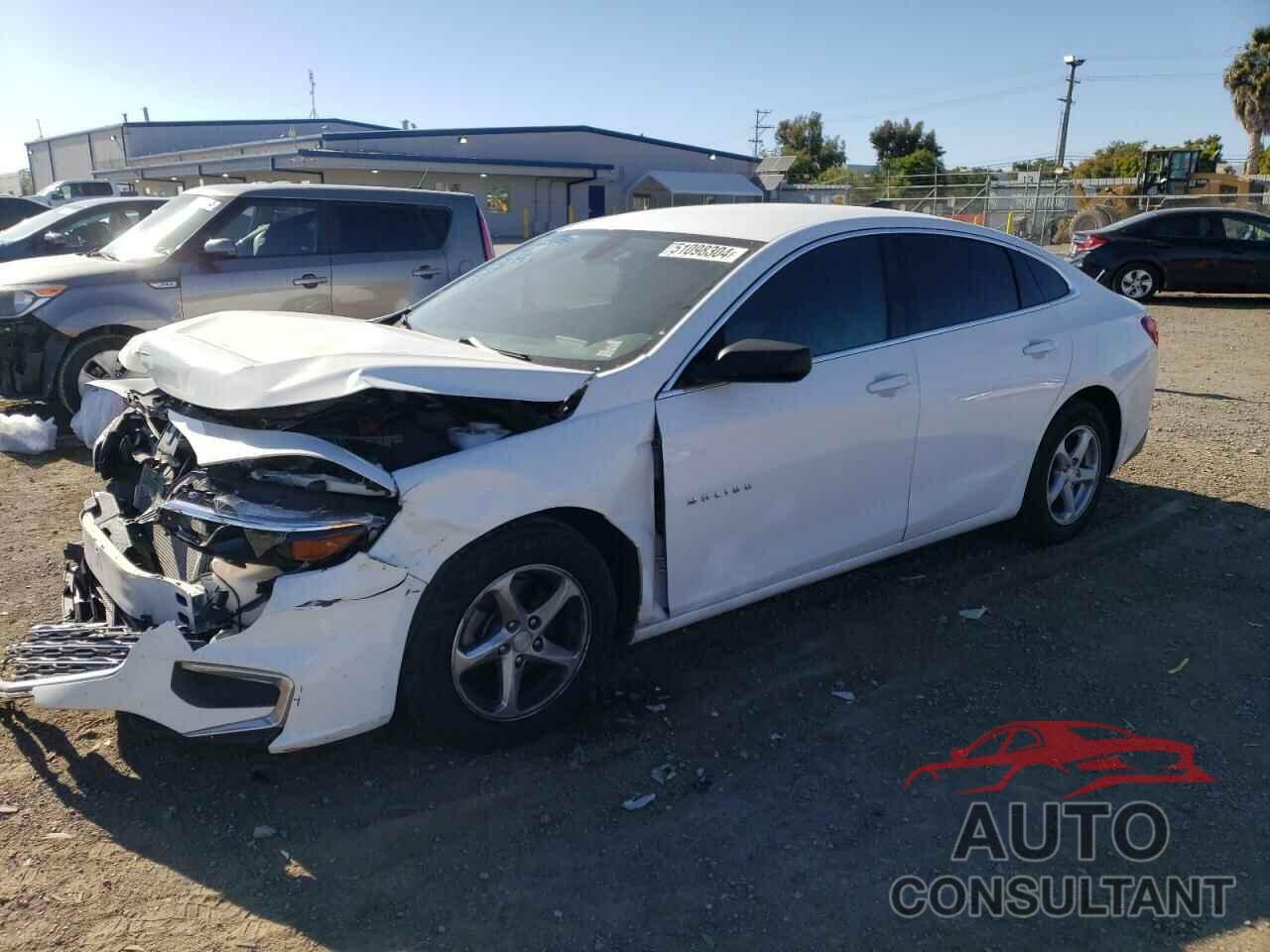 CHEVROLET MALIBU 2018 - 1G1ZC5ST5JF188430