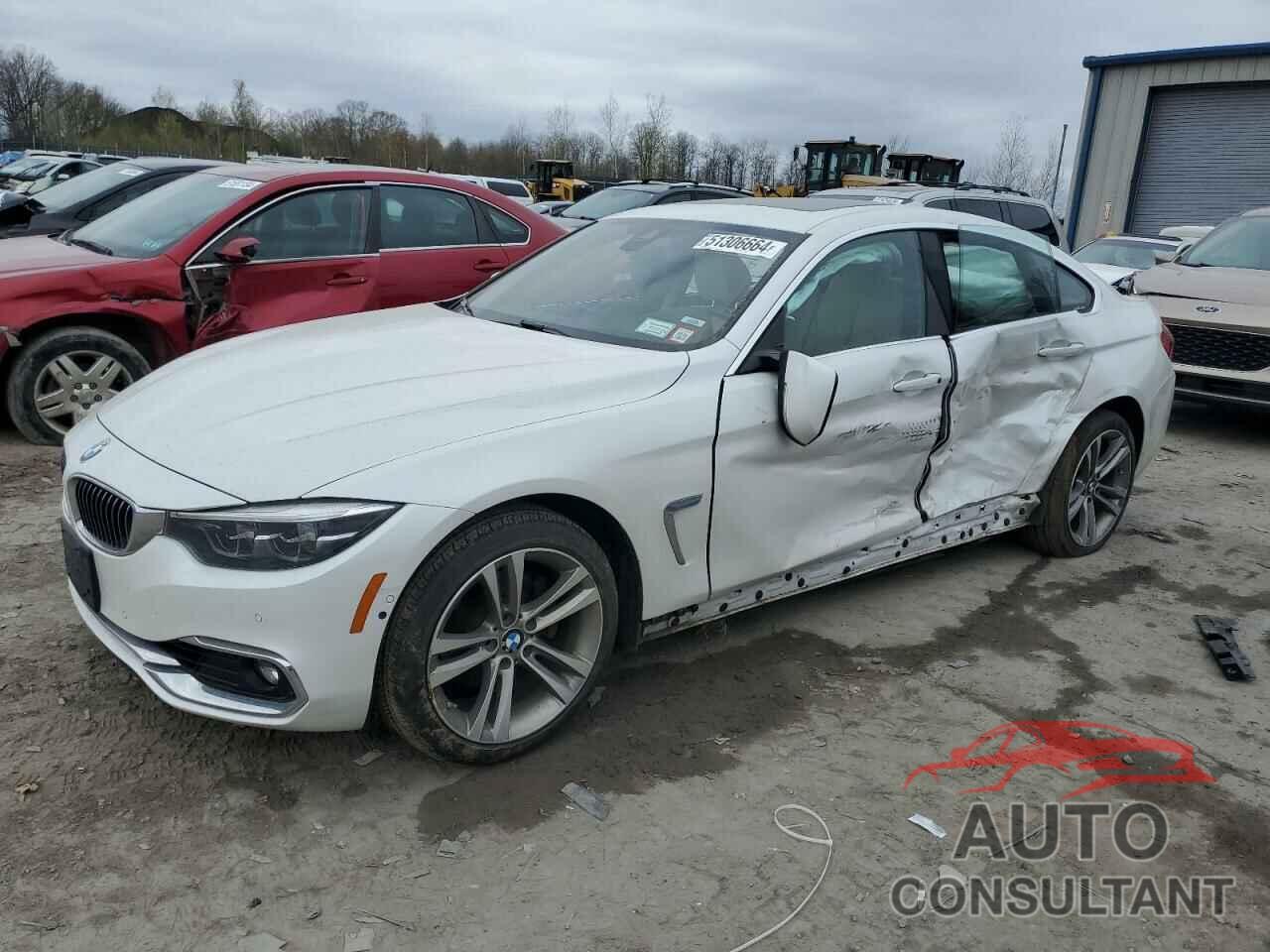 BMW 4 SERIES 2018 - WBA4J3C53JBL03252