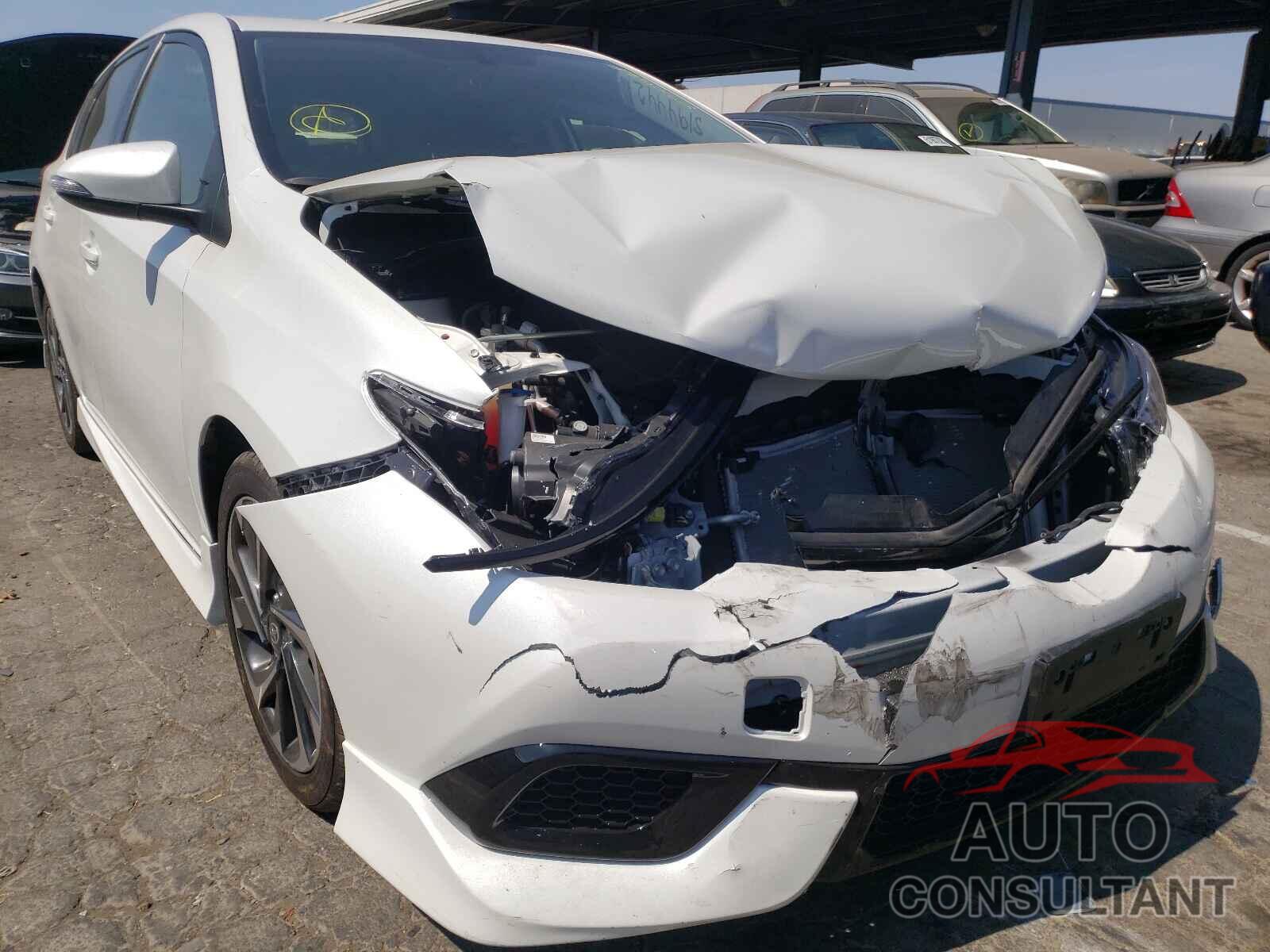 TOYOTA SCION 2016 - JTNKARJE1GJ514475