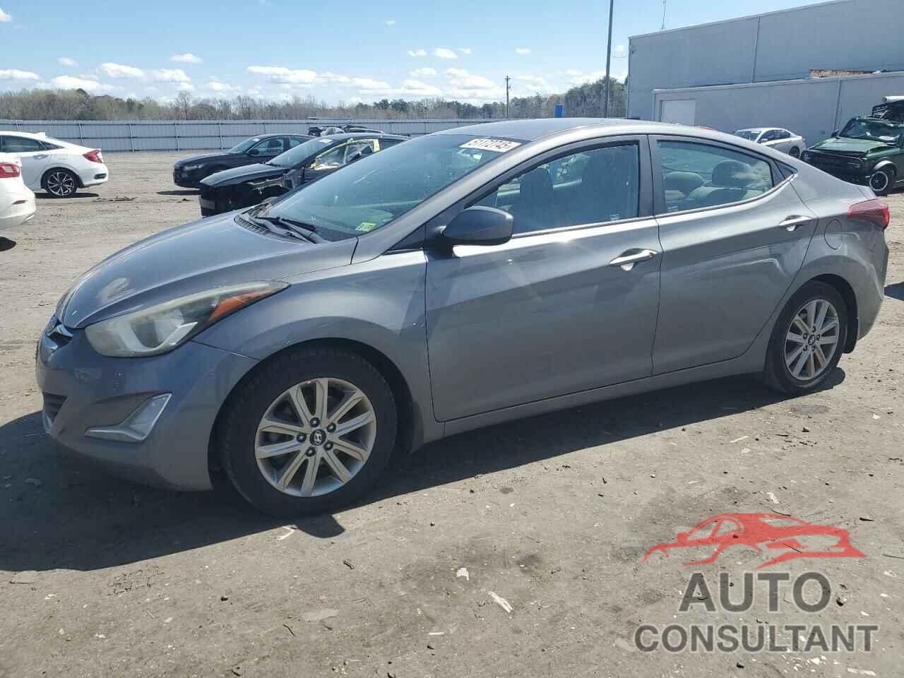 HYUNDAI ELANTRA 2014 - 5NPDH4AEXEH510166