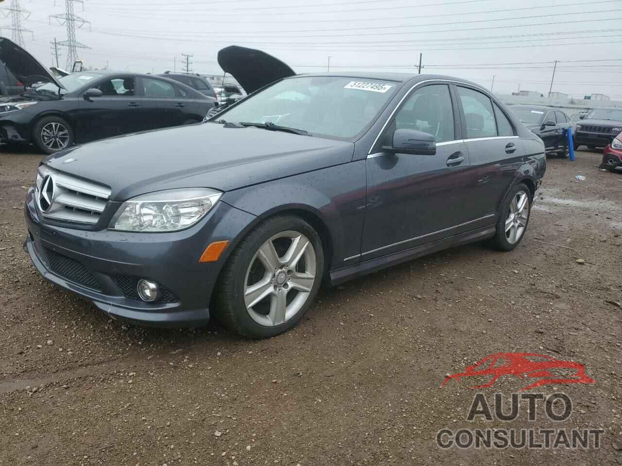 MERCEDES-BENZ C-CLASS 2010 - WDDGF8BB6AF446412
