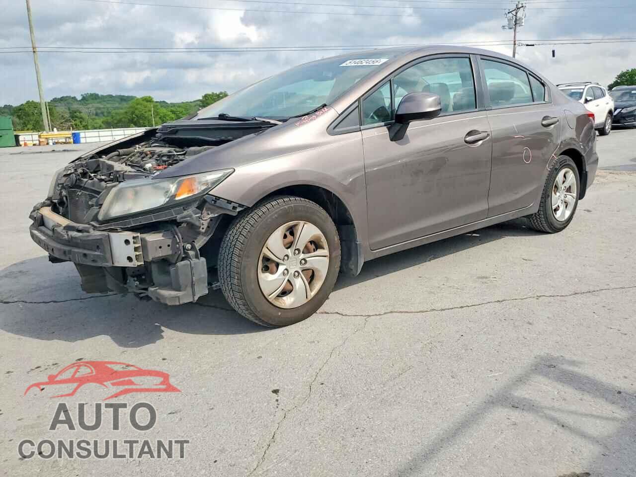 HONDA CIVIC 2013 - 19XFB2F57DE095589