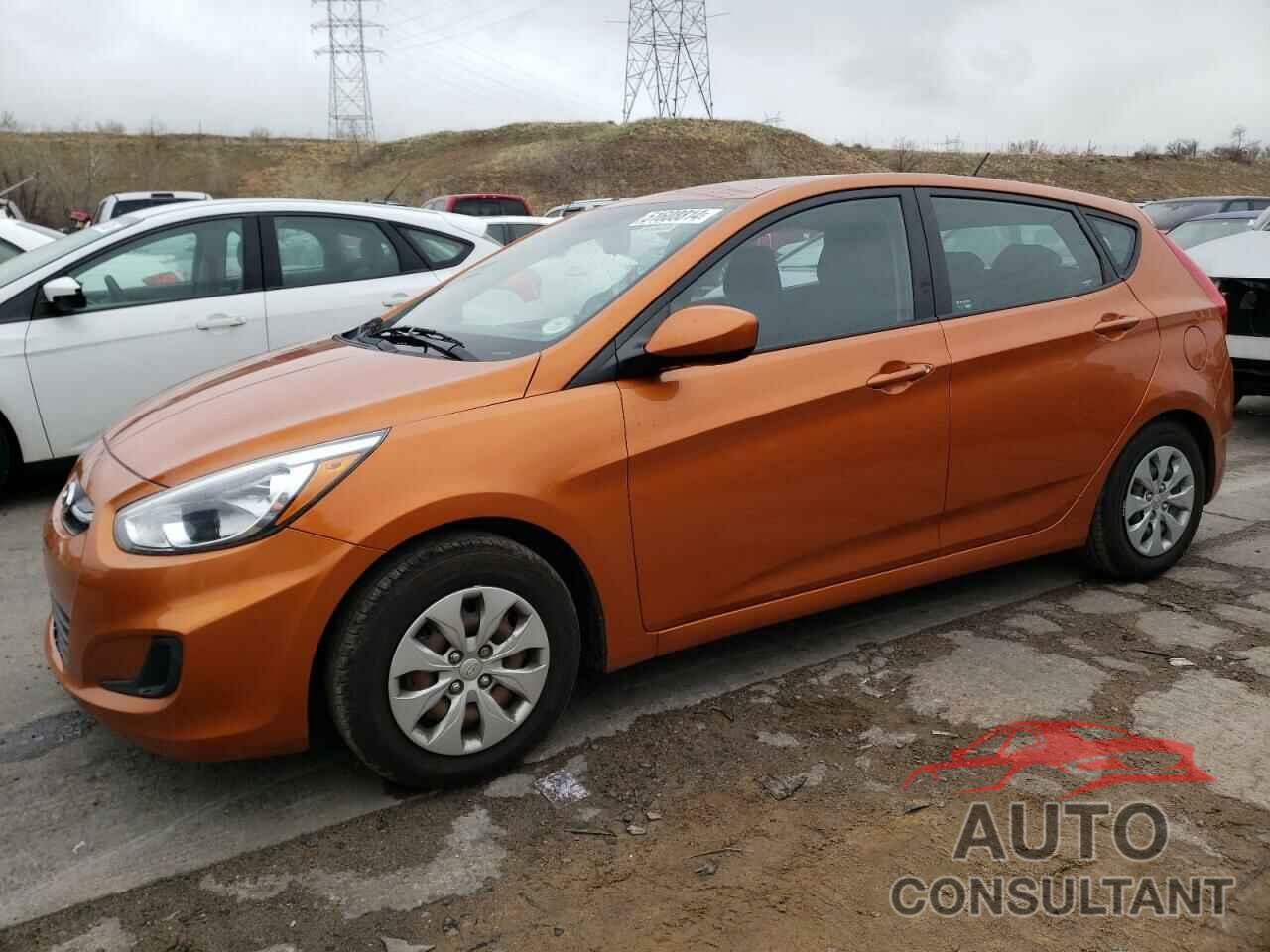 HYUNDAI ACCENT 2016 - KMHCT5AE4GU250125